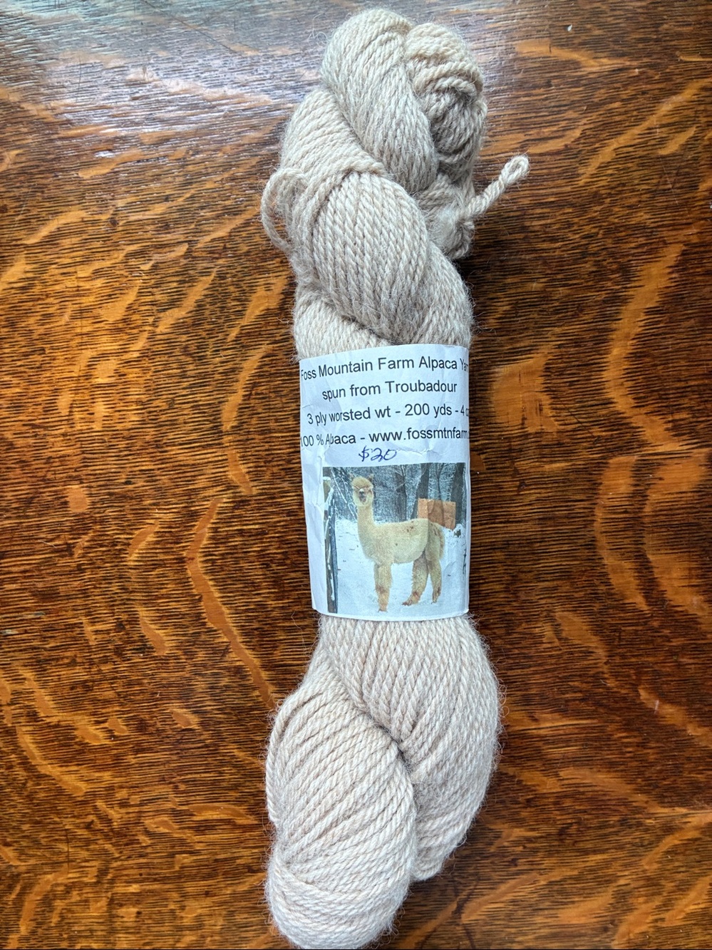 NWT 100% alpaca yarn knitting crafts